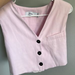 Crop vest pink color USA XS-S